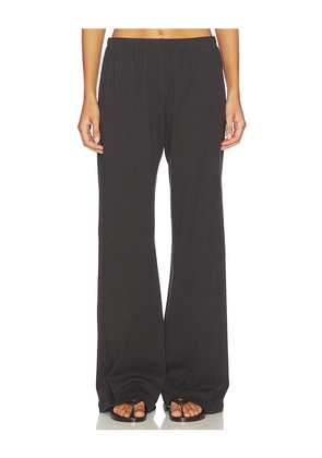 LESET Nando Lounge Pant in Chocolate. Size L. Also in S, M.