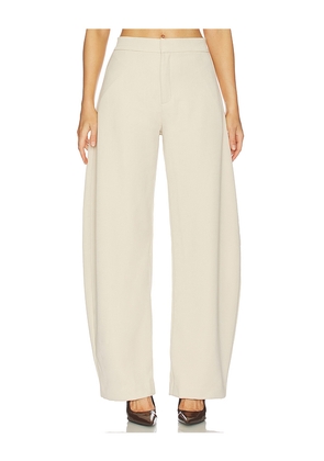 Nonchalant Label Sylvana Trouser in Beige. Size L. Also in M, S.