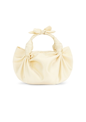 NLA Collection Knot Bag in Cream.