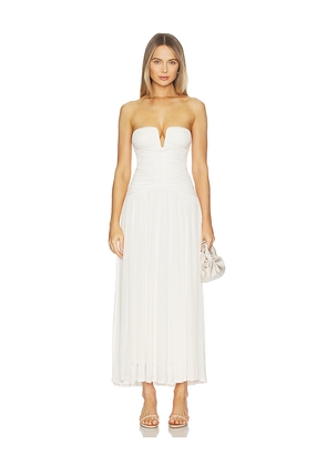 NIA Beverly Dress in Ivory. Size M. Also in XS, S, L.