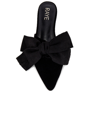 RAYE Magnolia Slide in Black. Size 6. Also in 5.5.