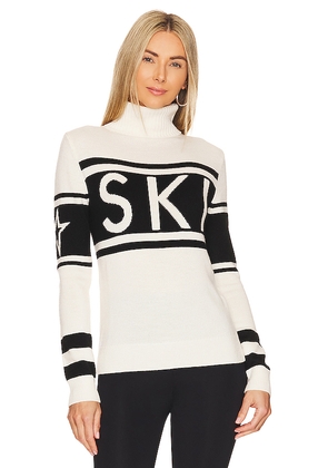 Perfect Moment Schild Sweater in White. Size M. Also in XS, S, L, XL.