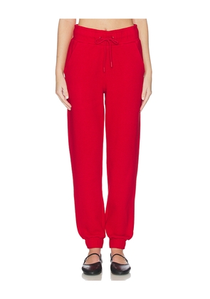 Negative Underwear Waffle Knit Jogger in Red. Size M. Also in XS, S, L, XL/1X.