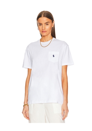 Polo Ralph Lauren Pocket Tee in White. Size XL. Also in L, XXL.