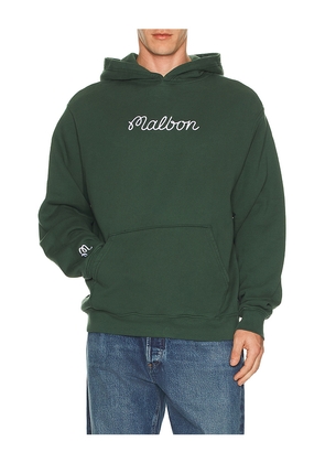 Malbon Golf Fesque Hoodie in Green. Size L. Also in M, S, XL/1X.