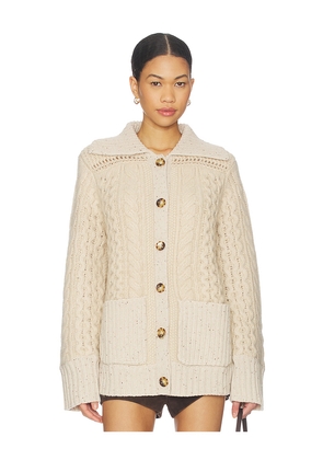 La Ligne Nuage Cardigan in Tan. Size M. Also in XXS, XS, S, L, XL.