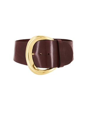 LAMARQUE Florence Belt in Burgundy. Size L. Also in M, S, XS.