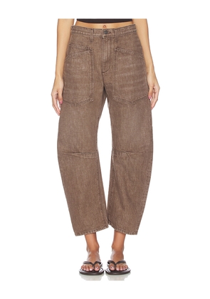 NILI LOTAN Shon Jean in Brown. Size 26. Also in 25, 27.