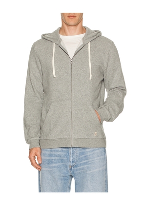 Marine Layer Cloud 9 Full Zip Hoodie in Grey. Size L. Also in S, M, XL/1X.
