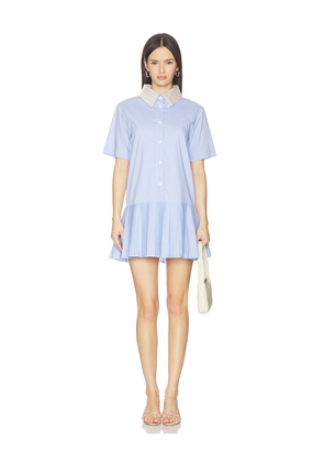 Maude Club Dalton Dress in Blue. Size M. Also in L, S, XS.