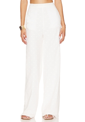 Tularosa Dakota Pants in White. Size XL. Also in XS, S.