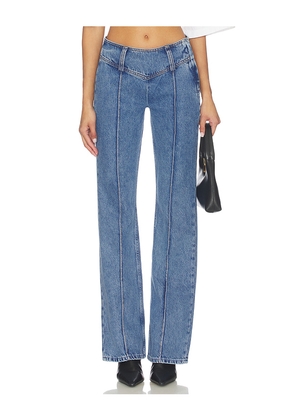 MOTHER The Pin Up Takeout Hell Jeans in Blue. Size 24. Also in 26, 27, 28, 30, 31, 32, 33, 34.