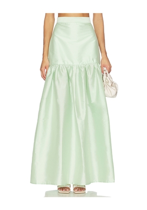 Mayle Vasquez Tesoro Skirt in Green. Size M. Also in S, XS.