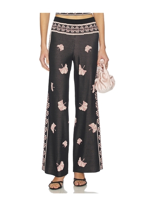 MISA Los Angeles Nuela Pant in Black. Size M. Also in L, S, XL, XS.