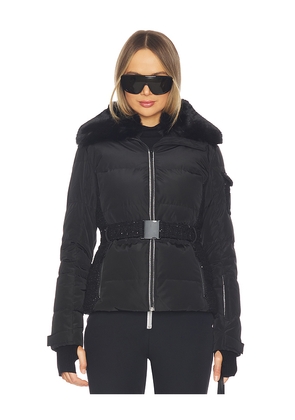 My Sunday Ski Soiree Tweed Ski Jacket in Black. Size M. Also in L.