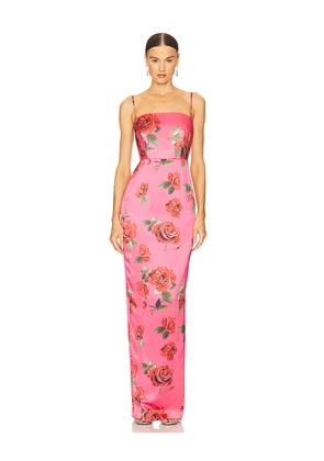 SAU LEE Sofia Dress in Pink. Size 00. Also in 2, 0.