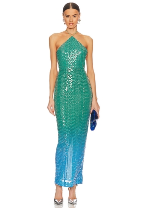 SAU LEE Jasmin Dress in Green. Size 2. Also in 00, 6.