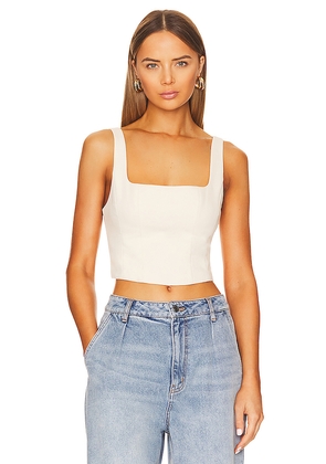 Show Me Your Mumu Corset Top in Ivory. Size L. Also in XL.
