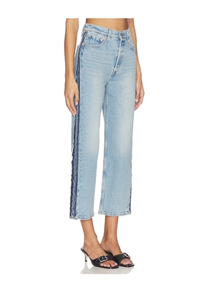 LEVI'S Ribcage Ankle Decon Straight in Blue. Size 25. Also in 24, 26, 27, 28, 29, 30, 31, 32.