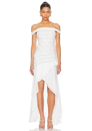 Tularosa Mandy Maxi Dress in White. Size S. Also in M.