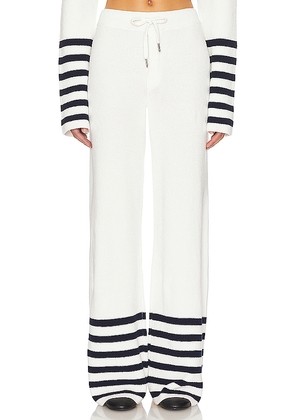 SEROYA Poe Pant in White. Size XL. Also in L.