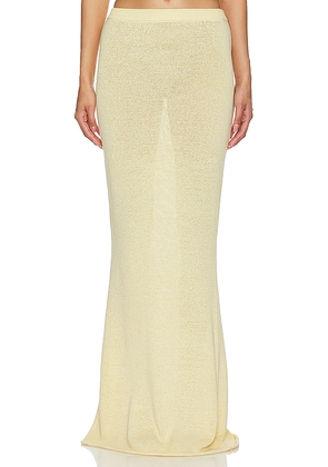 SEROYA Kora Skirt in Lemon. Size M. Also in XS.