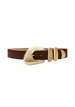 Streets Ahead Willa Belt in Cognac. Size S. Also in XS, L.