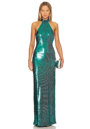 retrofete Cora Dress in Teal. Size XS. Also in S.