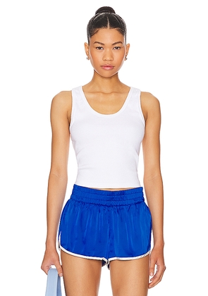 perfectwhitetee Structured Rib Bra Friendly Tank in White. Size M. Also in L.