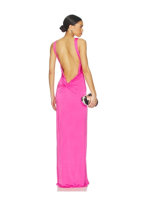 NBD Ayla Gown in Fuchsia. Size L. Also in XXS, XS, S, M, XL.