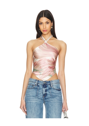 retrofete Jamie Top in Pink. Size L. Also in XL.