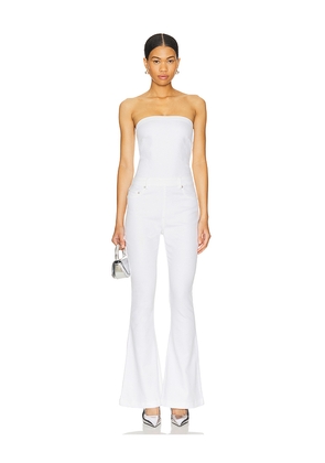 SEROYA Jeanette Jumpsuit in White. Size L. Also in XS.