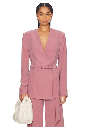 Sabina Musayev Galileo Jacket in Mauve. Size L. Also in M.