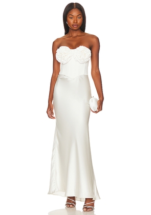 Stone Cold Fox x REVOLVE Valeria Dress in Ivory. Size S. Also in L.