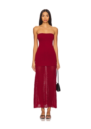 Posse Romy Dress in Red. Size L. Also in M, S, XL.