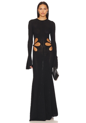 SAU LEE Destiny Dress in Black. Size 2. Also in 00, 0, 4, 6, 8.