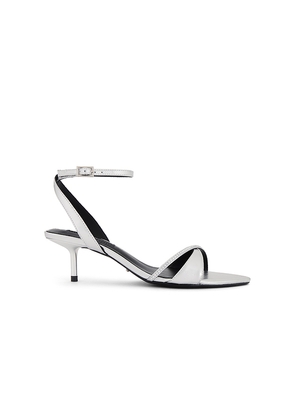 Tony Bianco Fortune Sandal in Metallic Silver. Size 7. Also in 6.