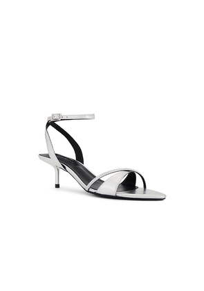 Tony Bianco Fortune Sandal in Metallic Silver. Size 7. Also in 6.