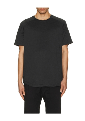 Rhone Atmosphere Tee in Black. Size M. Also in S, L, XL/1X, XXL/2X.