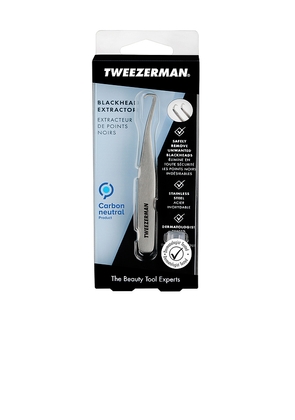 TWEEZERMAN Blackhead Extractor in Metallic Silver.