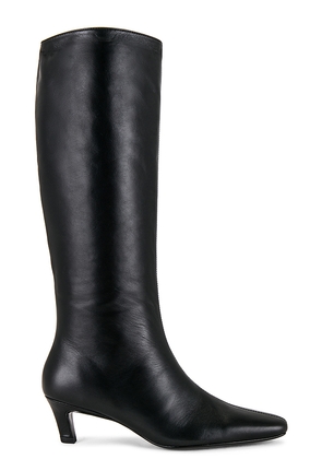 Tony Bianco Vixon Heeled Boot in Black. Size 5. Also in 6.