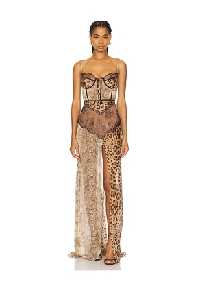 The Dolls House Dolce Maxi Dress in Beige. Size S. Also in XS.