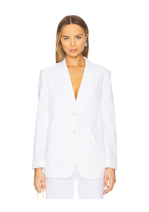 Theory Oversized Blazer in White. Size 12. Also in 2, 0.