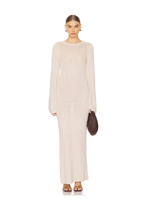 Tularosa Titta Maxi Dress in Ivory. Size M. Also in S, XS.