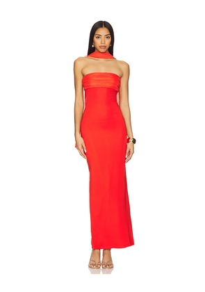 superdown Tierra Maxi Dress in Red. Size M. Also in XS, L.