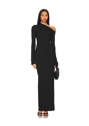 superdown Advice Maxi Dress in Black. Size L. Also in S, XS, XXS.