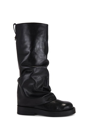 Schutz Keira Up Boot in Black. Size 8. Also in 10, 8.5, 9.5.