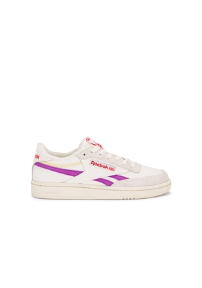 Reebok Club C Revenge Sneaker in White. Size 6.5. Also in 8, 9.