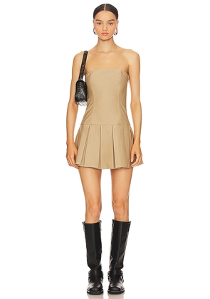 superdown Ruby Mini Dress in Tan. Size XS. Also in M.