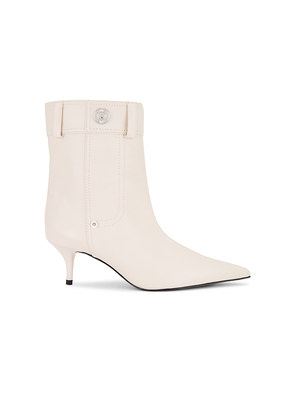 Schutz Miranda Bootie in Ivory. Size 9.5. Also in 10.